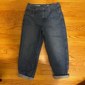 Jcrew boyfriend jeans.